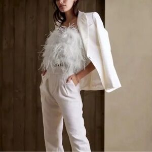 Banana Republic Luna Feather Top